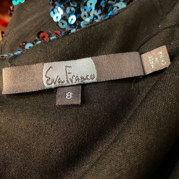 Anthropologie Eva Franco Glenna Sequined Midi Dress Size 8 - Picture 10 of 11